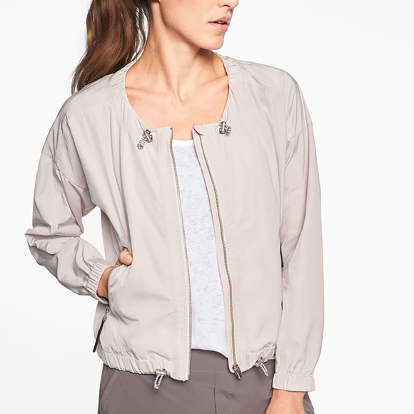 athleta bomber jacket